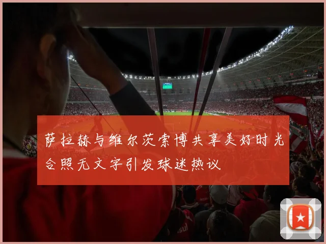 萨拉赫与维尔茨索博共享美好时光合照无文字引发球迷热议