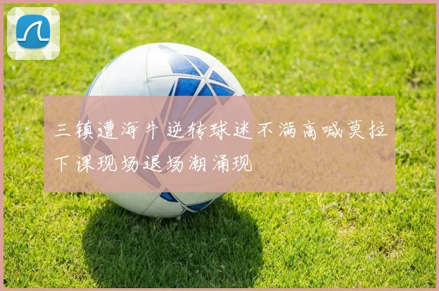 三镇遭海牛逆转球迷不满高喊莫拉下课现场退场潮涌现